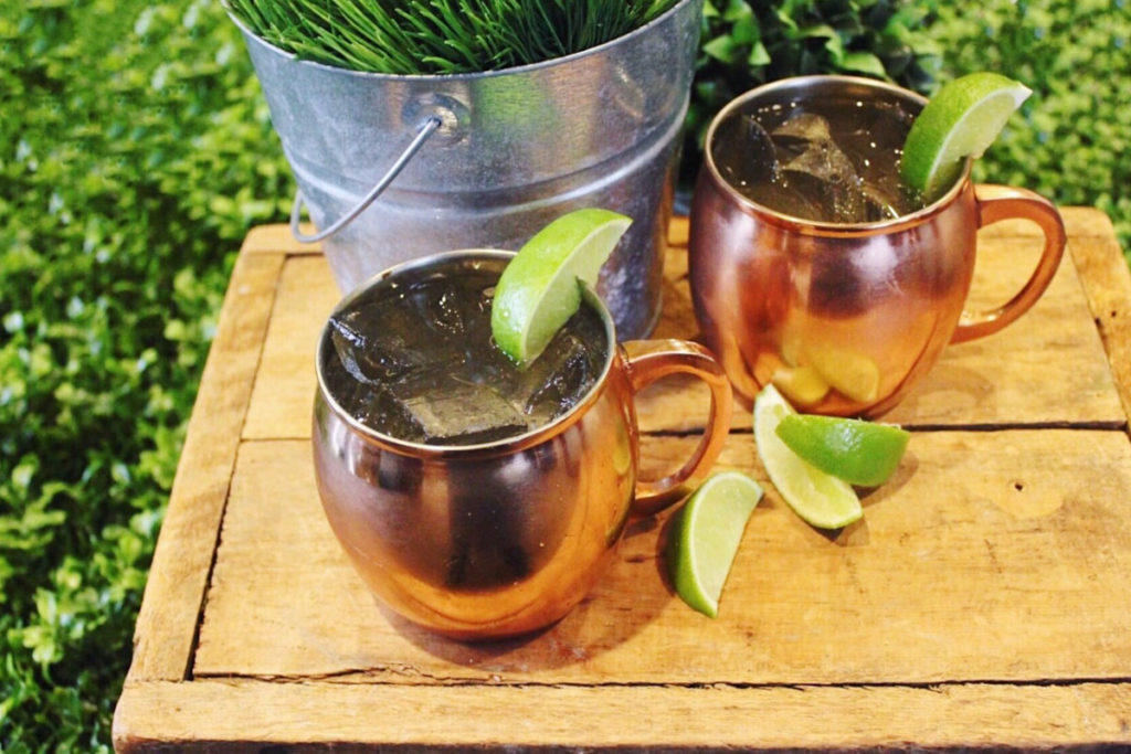 Delicious moscow mules