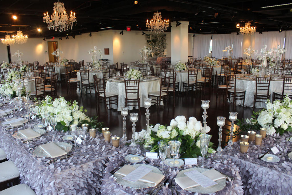 A photo of a Cameron Mitchell wedding decorations.