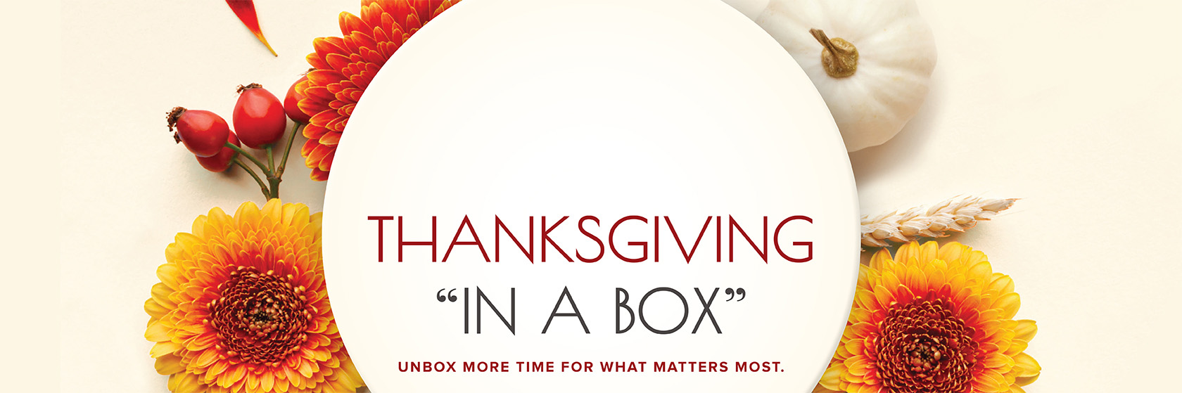 Thanksgiving “In a Box” Request Confirmation